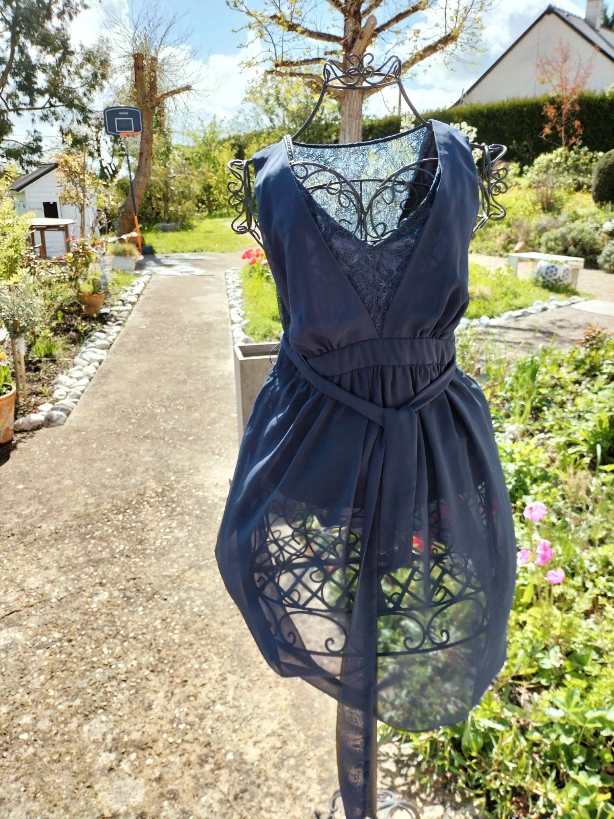 Robe bleu marine – photo 5